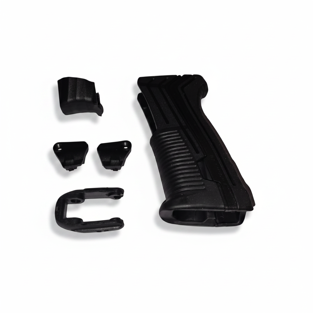 id-paintball Planet Eclipse CCU Kit in Schwarz mit Griffschale, POPS Kappe, Eye Cover und Bolt Backcap für ETHA3