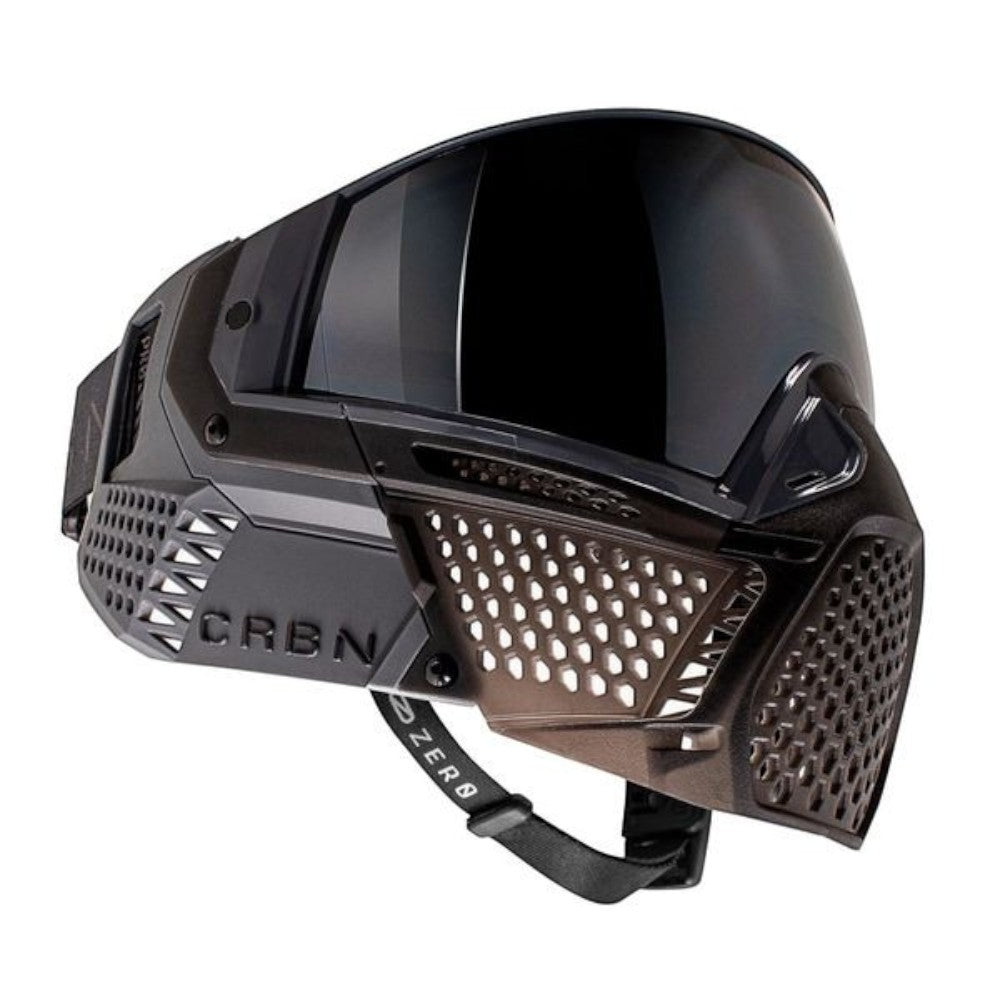 id-paintball CRBN ZERO ProV2 Paintball-Maske in Graphite Limited Edition mit verspiegeltem Thermalglas