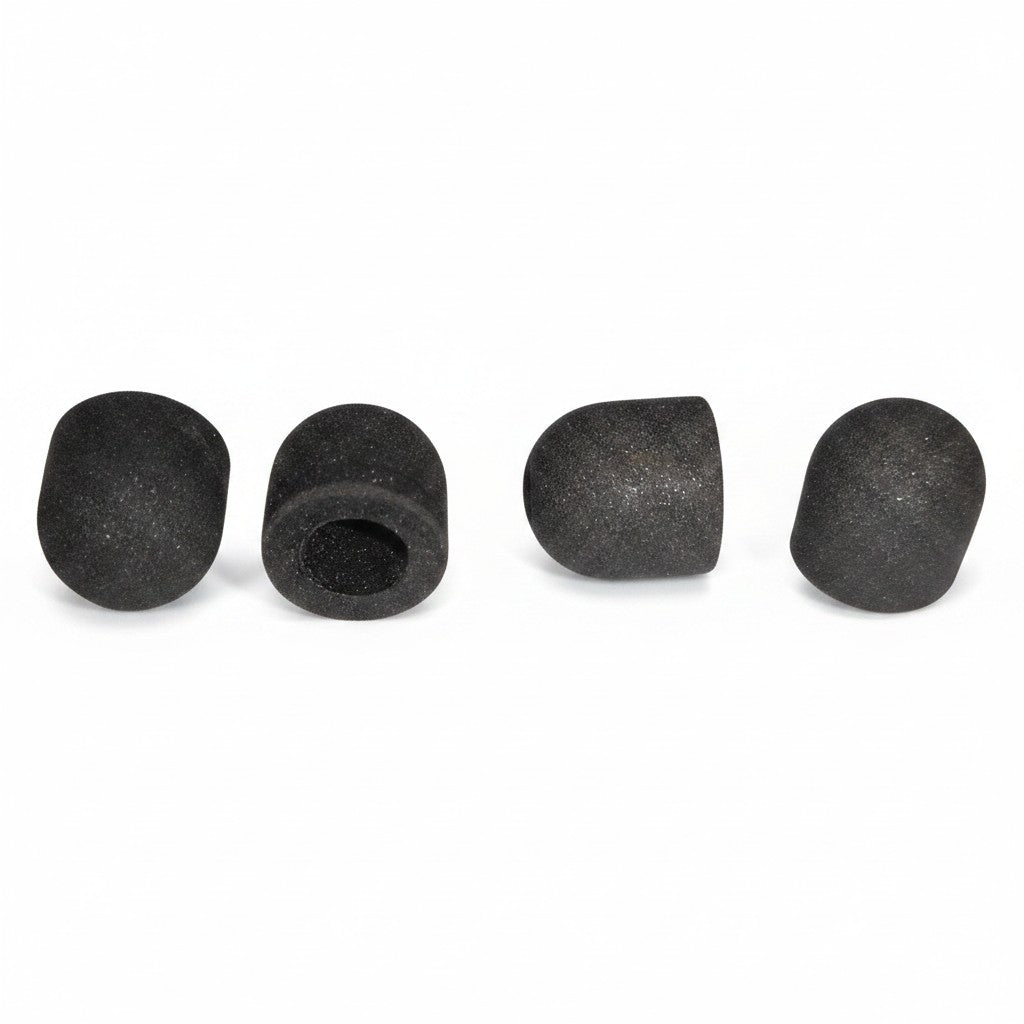 id-paintball D-Style Precision Geschosse Kaliber .68 aus Gummi-Stahl-Gemisch in Schwarz für FSR-Markierer