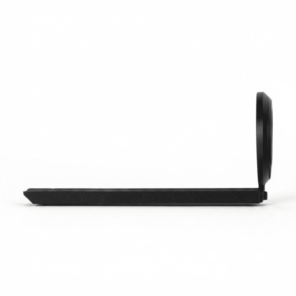id-paintball DSG AM Floating Stock Guide aus schwarz eloxiertem Aluminium für 300-Bar-MagFed-HP-Systeme