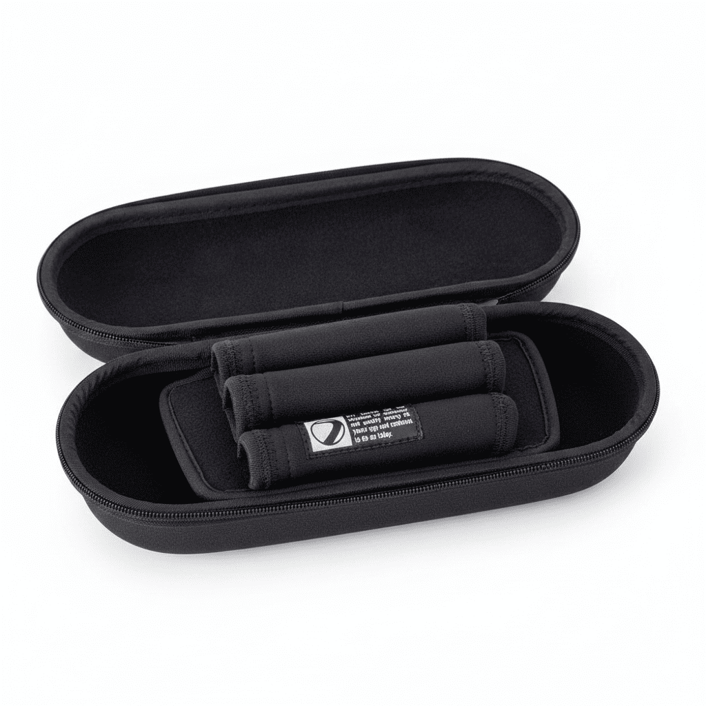id-paintball DYE Boom Box 2 Hartschalen-Tasche für Paintball-Laufsets mit weichen Neoprenfächern in Schwarz