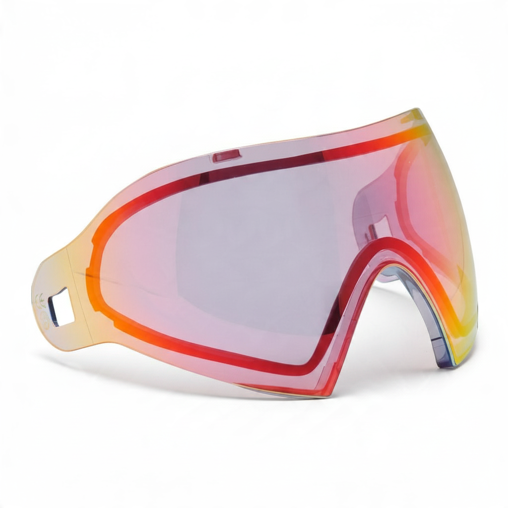 id-paintball Dye i4 i5 Thermal-Ersatzglas in Bronze Fire mit verspiegelter Oberfläche für helle Lichtverhältnisse
