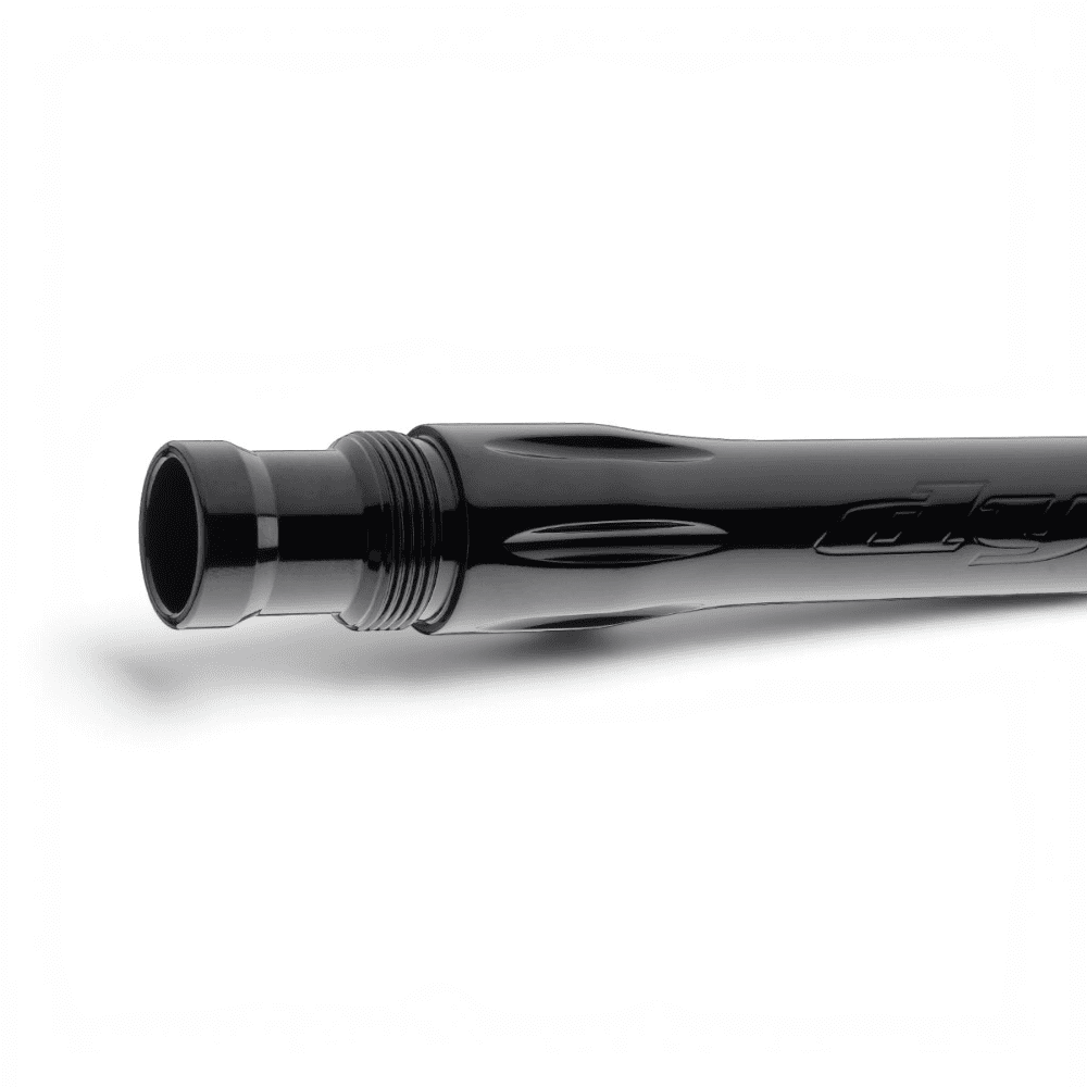 id-paintball DYE UL-S Ultralite Barrel Back in schwarz poliert mit Autococker-Gewinde für Paintball-Markierer