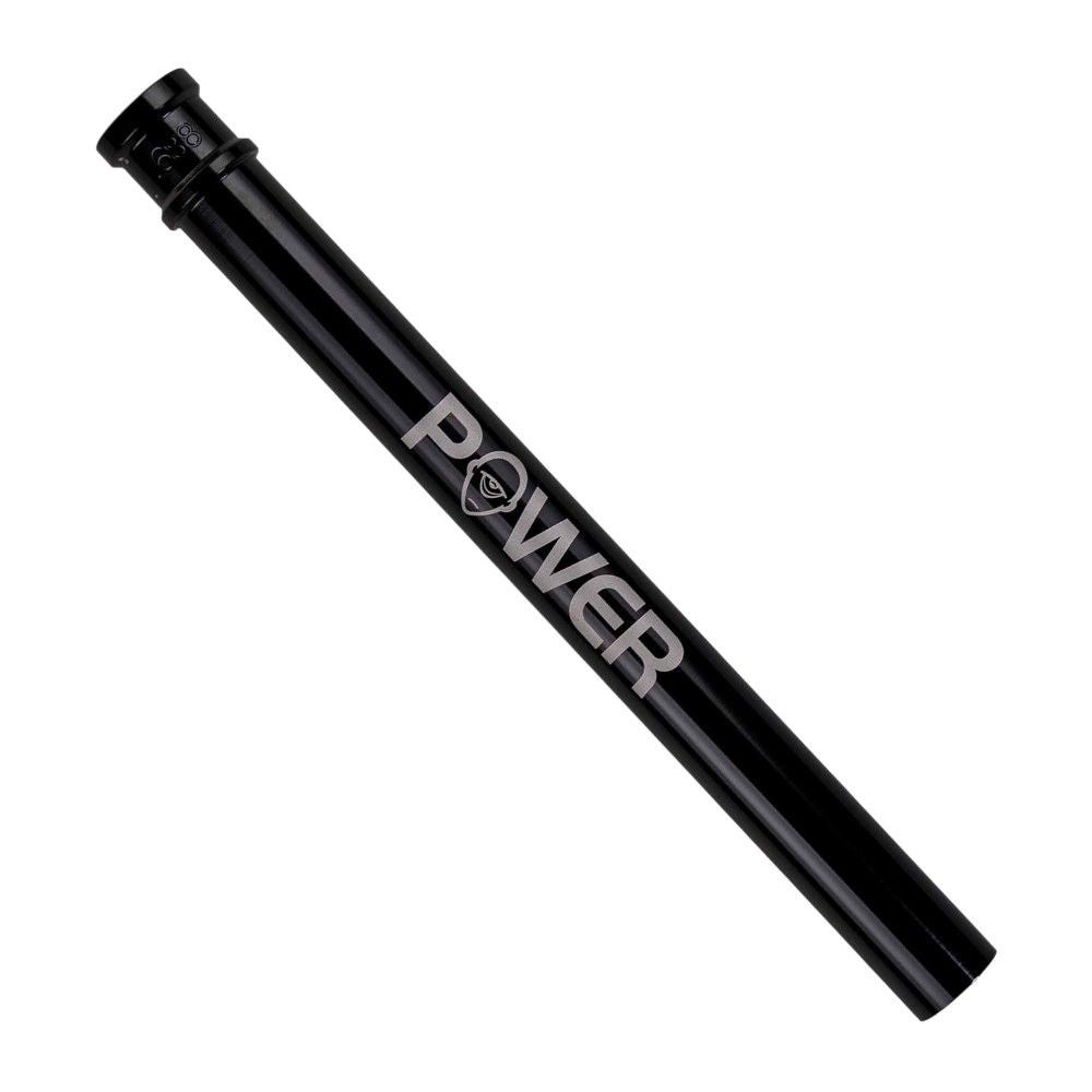 id-paintball Freak POWER Hülse aus schwarzem Aluminium für präzises Bore-Matching in PWR-Laufsystemen