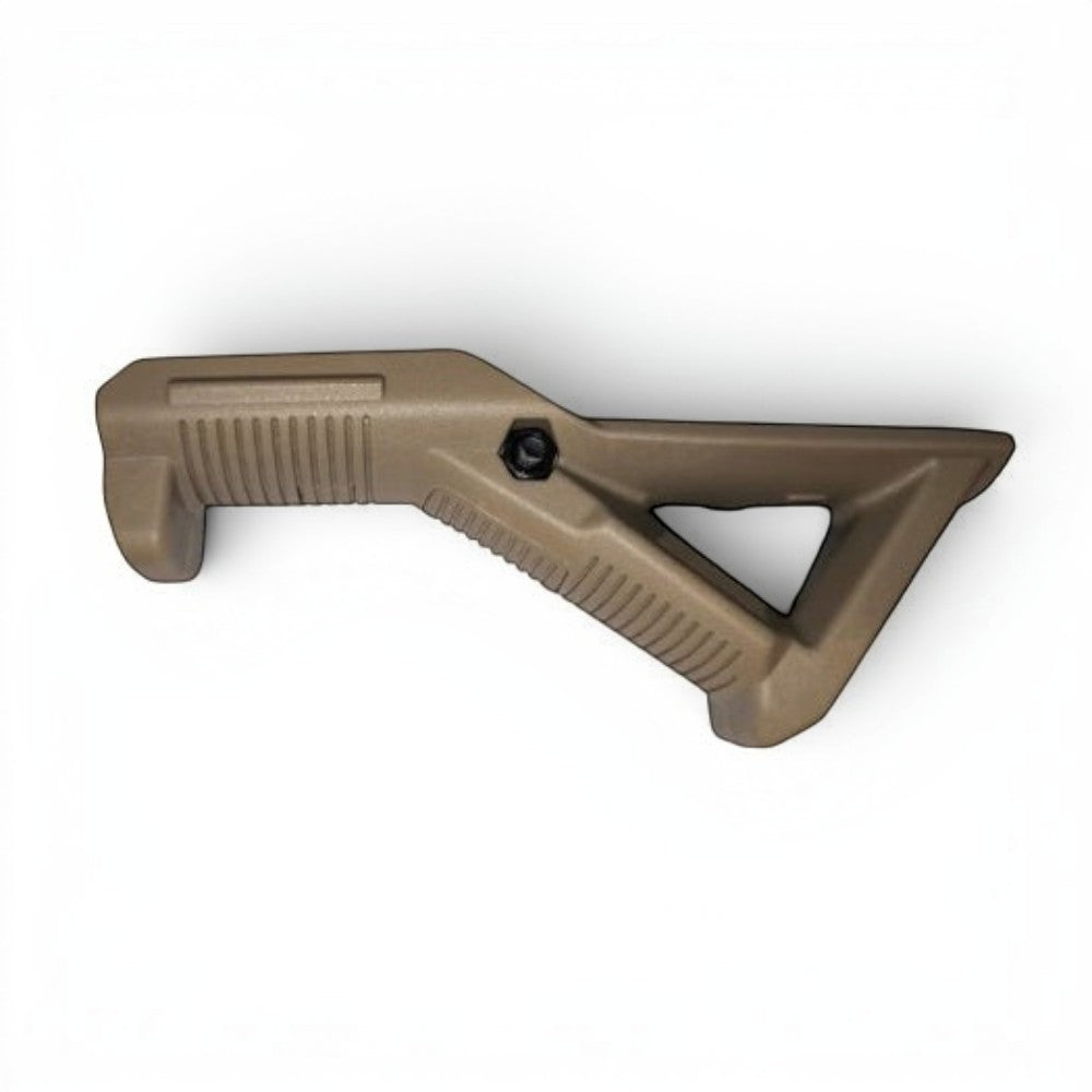 id-paintball Frontgriff in Tan für 22mm Picatinny-Schienen mit ergonomischem Design für verbesserte Waffenstabilität