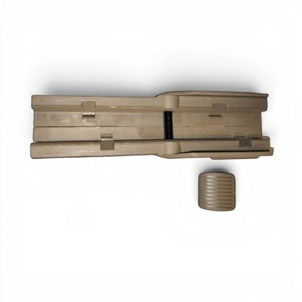 id-paintball MP Frontgriff in Tan für 22mm Weaver und Picatinny Schienen zur verbesserten Waffenstabilität