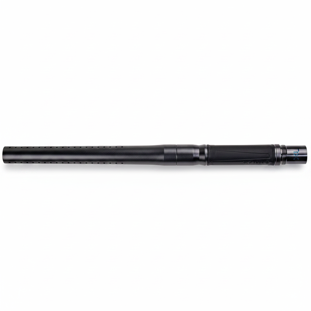id-paintball GOG Freak XL Junior Laufsystem in Zinn Matt mit 20 cm Länge und Autococker-Gewinde für Paintball