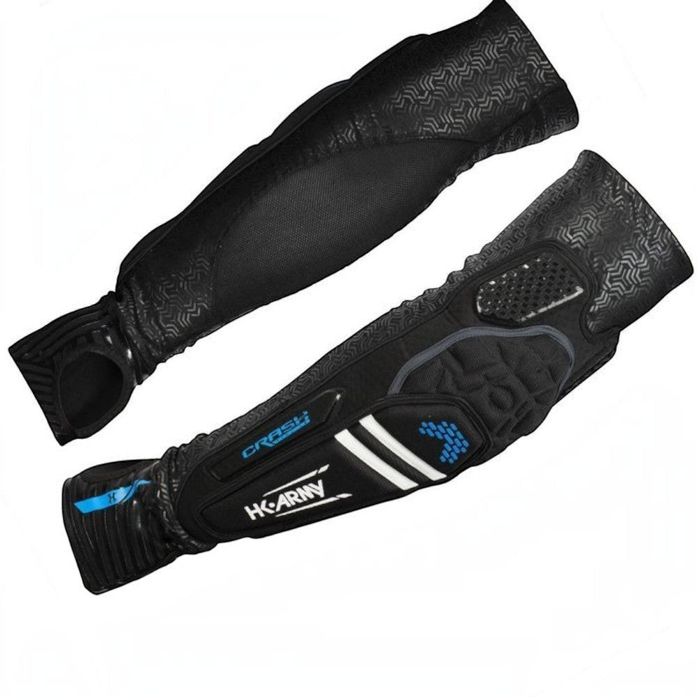 id-paintball HK Army CTX Ellenbogenschoner in Schwarz mit zweilagiger Polsterung und atmungsaktivem Stretch-Material