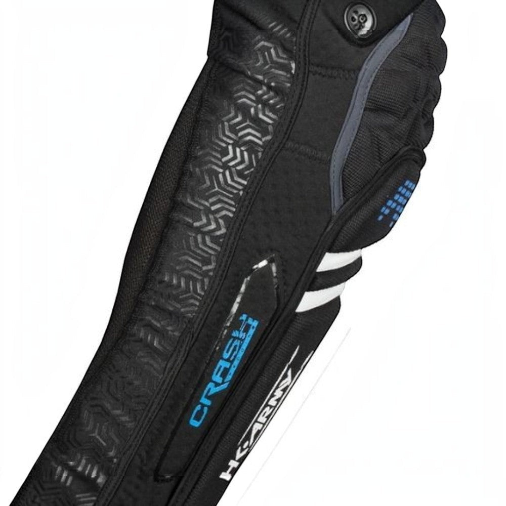 id-paintball HK Army CTX Ellenbogenschoner in Schwarz mit zweilagiger Polsterung und atmungsaktivem Stretch-Material