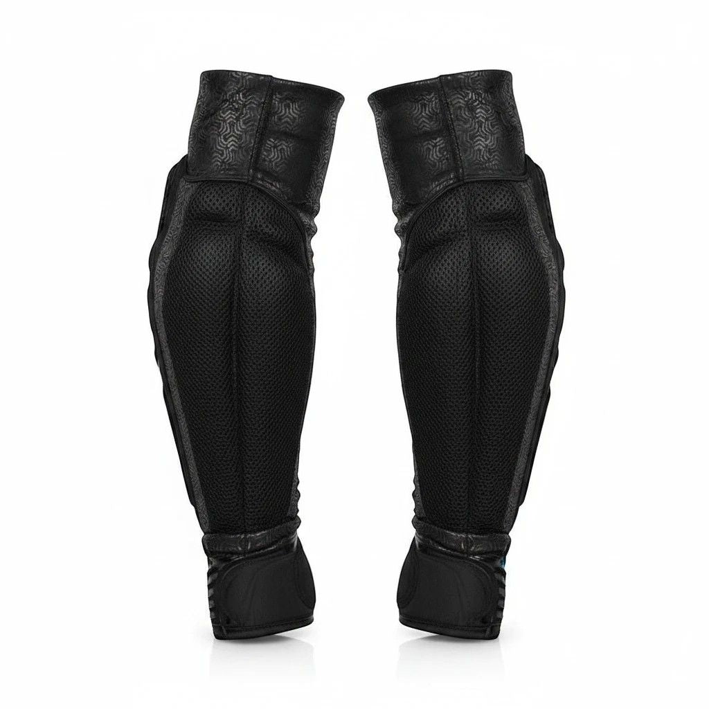 id-paintball HK Army CTX Ellenbogenschoner in Schwarz mit zweilagiger Polsterung und atmungsaktivem Stretch-Material