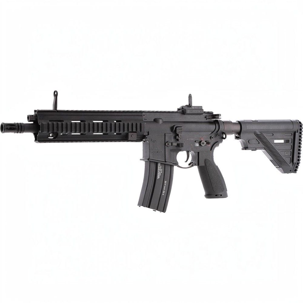 id-paintball Heckler & Koch HK416 A5 Sportsline EyeTrace S-AEG Airsoft Gewehr in Schwarz mit Picatinny-Quadrail
