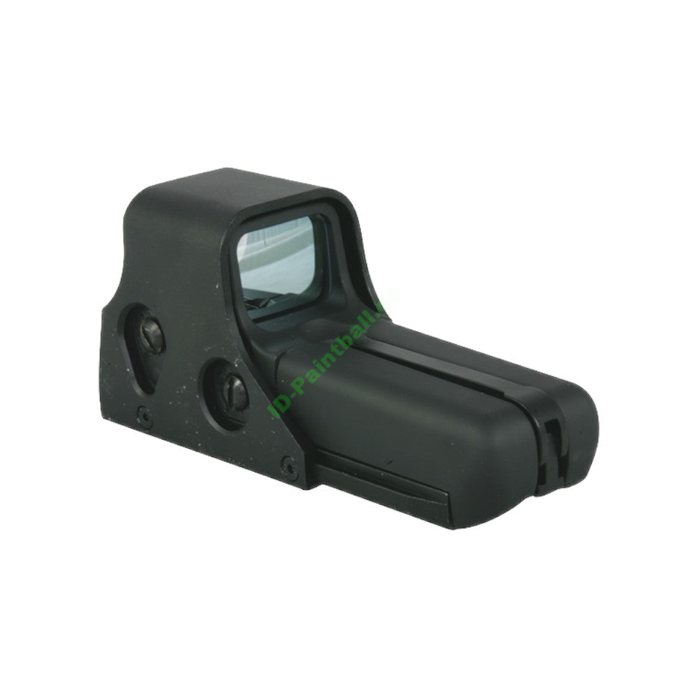 id-paintball Holosight 552 Leuchtpunktzielgerät in Schwarz für 22 mm Schienen mit einstellbarem Rot-Grün-Punkt