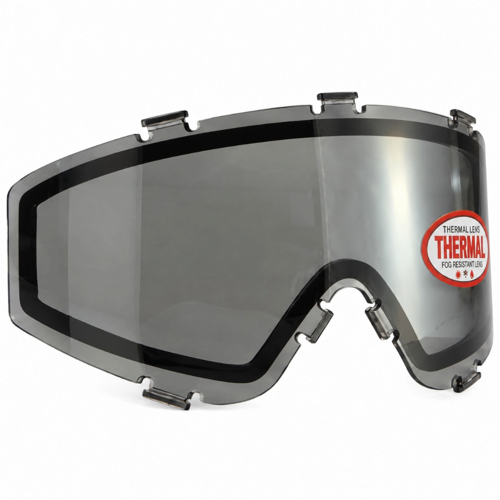 id-paintball JT Spectra Thermal Maskenglas in Smoke mit Doppelscheibe gegen Beschlagen für Paintballmasken
