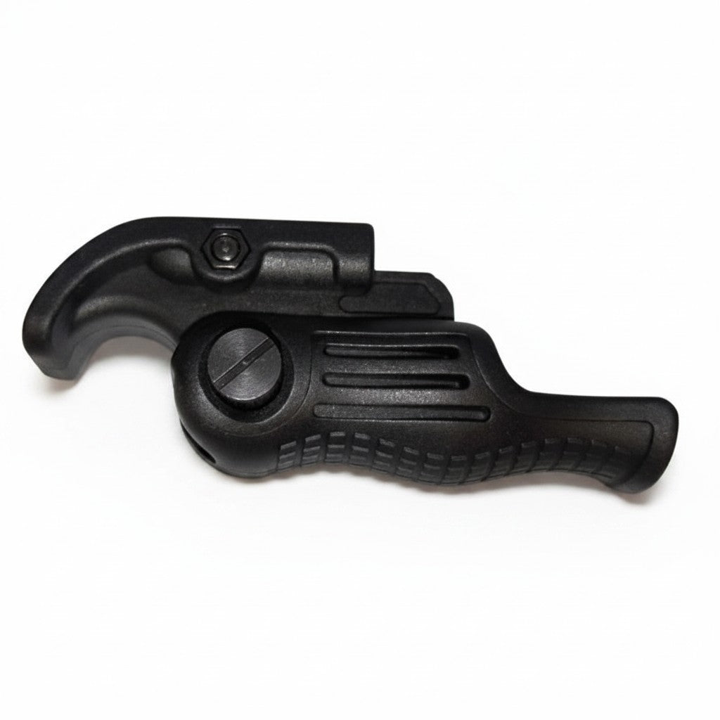 id-paintball klappbarer schwarzer Tactical Frontgriff aus robustem Kunststoff für Picatinny-Schienen