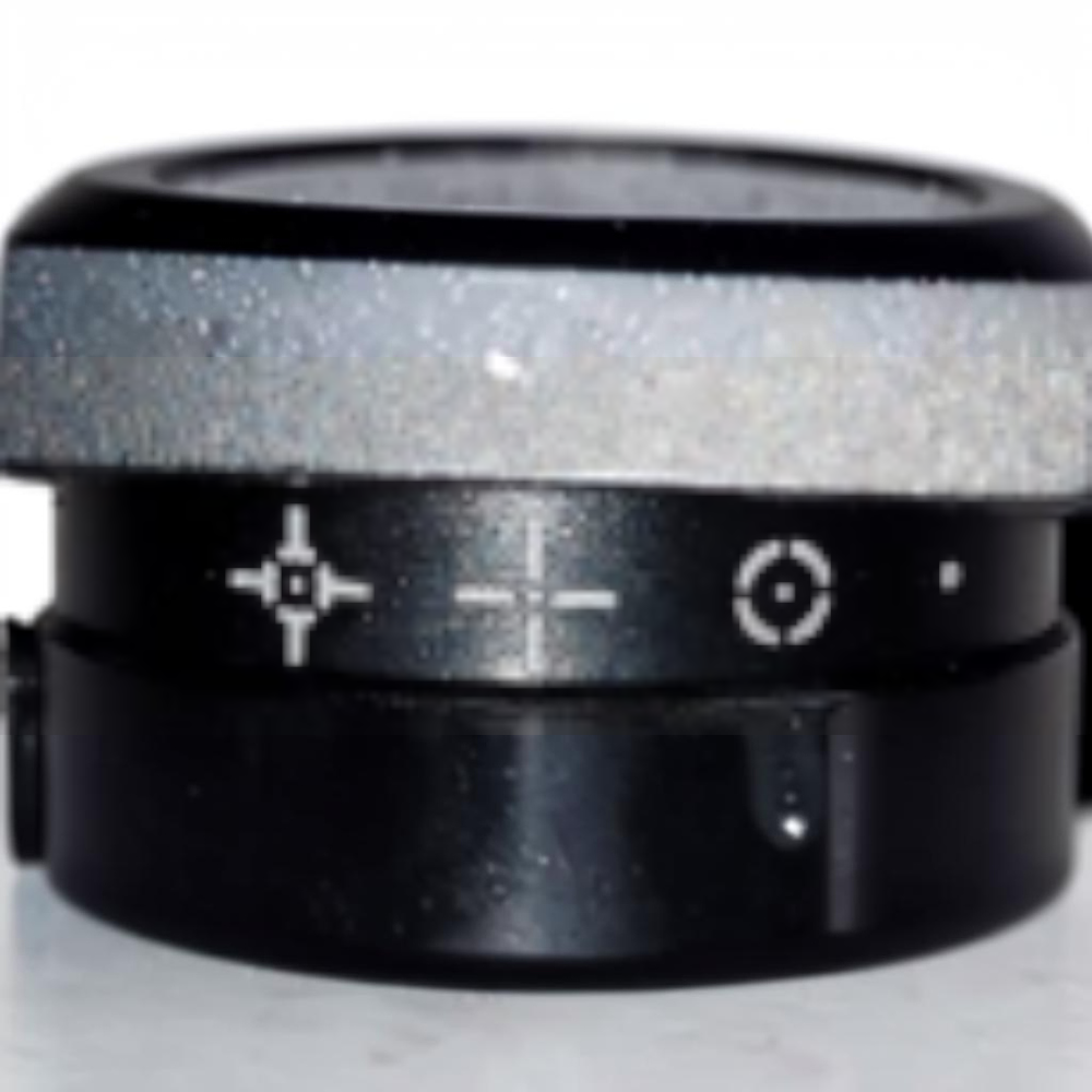 id-paintball Leuchtpunktvisier aus Aluminium mit vier wählbaren Absehen-Mustern für 22mm Schienen
