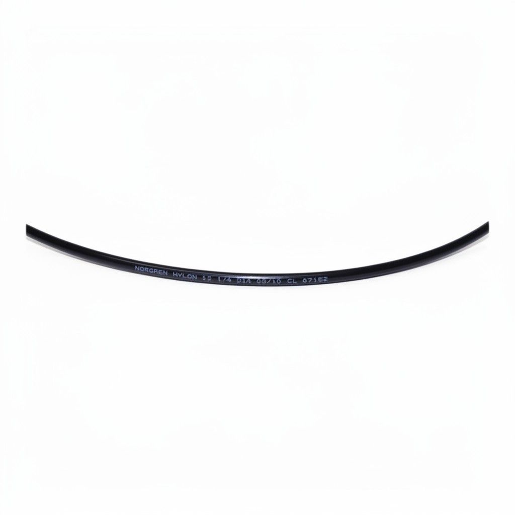 id-paintball 6mm Macroline Schlauch in Schwarz für die Luftversorgung von Paintball-Markierern