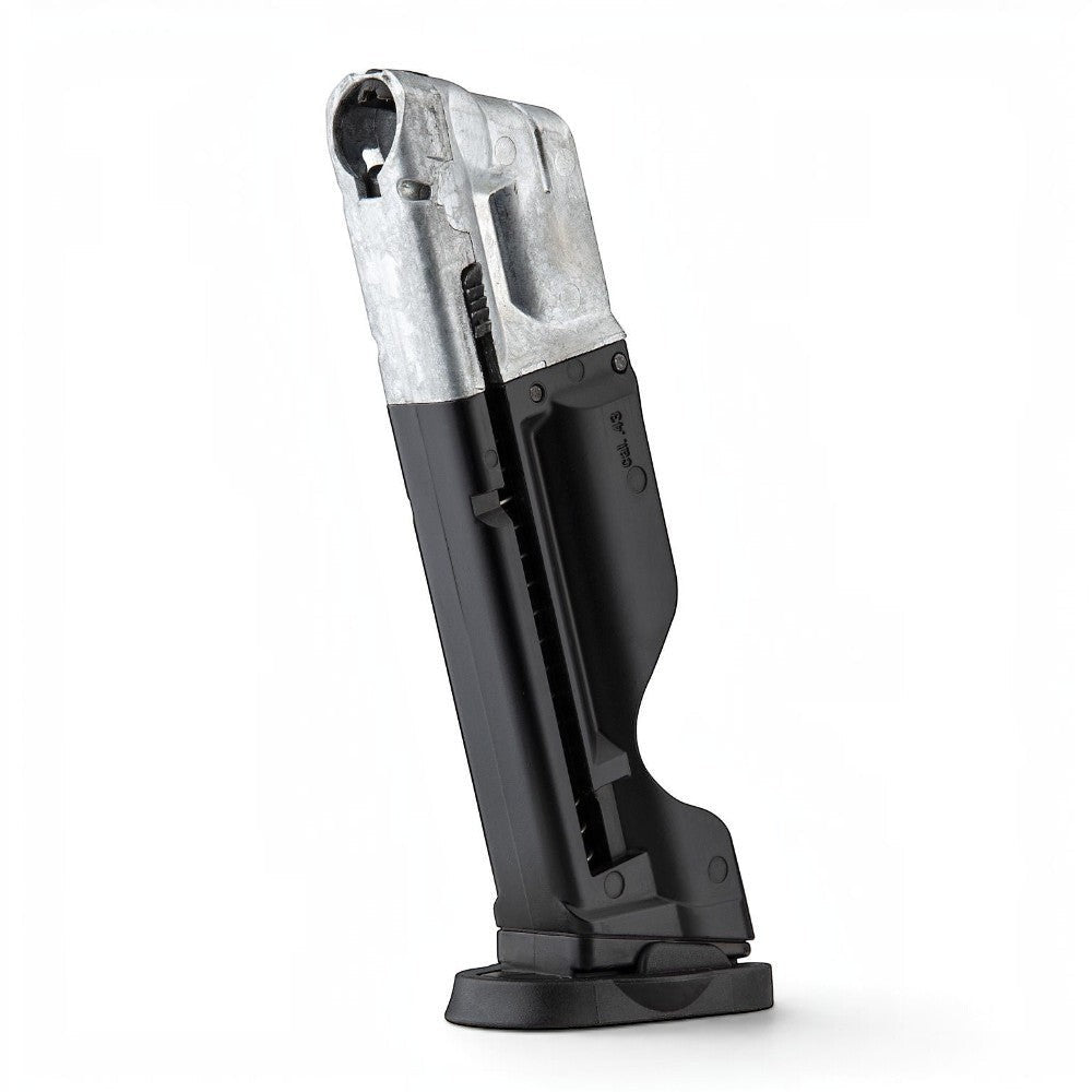 id-paintball Magazin für T4E Smith & Wesson M&P9 2.0 im Kaliber .43 aus schwarzem Kunststoff und Metall