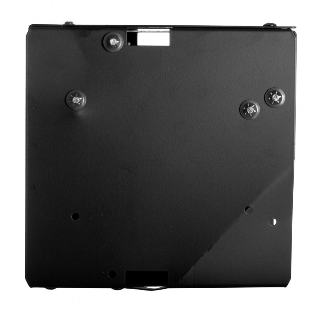 id-paintball magnetischer Scheibenkasten aus robustem schwarzem Stahl mit fünf Pendelzielen für Präzisionsschießen