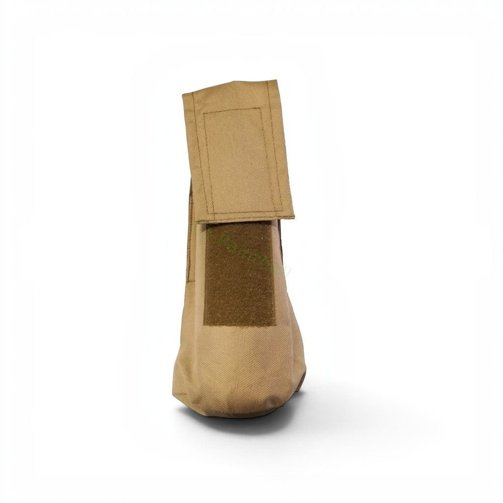 id-paintball Molle Pod Tasche in Coyote Tan für Paintball-Ausrüstung mit Klettverschluss