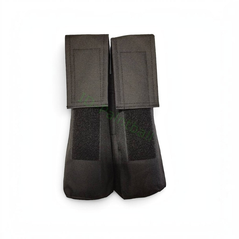 id-paintball Molle Pod Tasche in Schwarz für zwei Paintball-Pods mit Klettverschluss und robustem Material