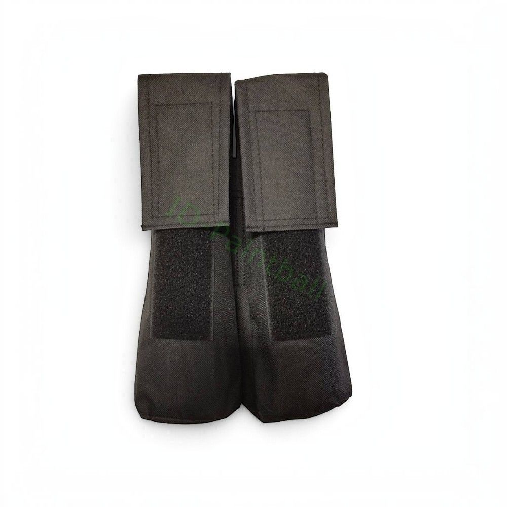 id-paintball Molle Pod Tasche in Schwarz für zwei Paintball-Pods mit Klettverschluss und robustem Material