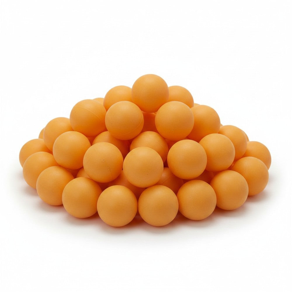 id-paintball 100 leuchtend orange Hartgummi Reballs im Kaliber 68 für Paintball-Markierer