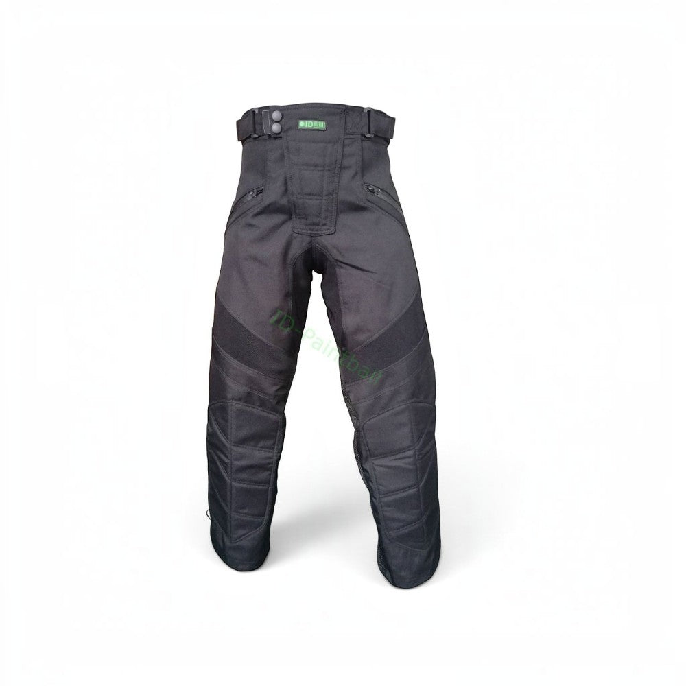 id-paintball Paintball Hose 3.0 in Schwarz mit Kniepolsterung, wasserfesten Taschen und verstellbarem Bund.