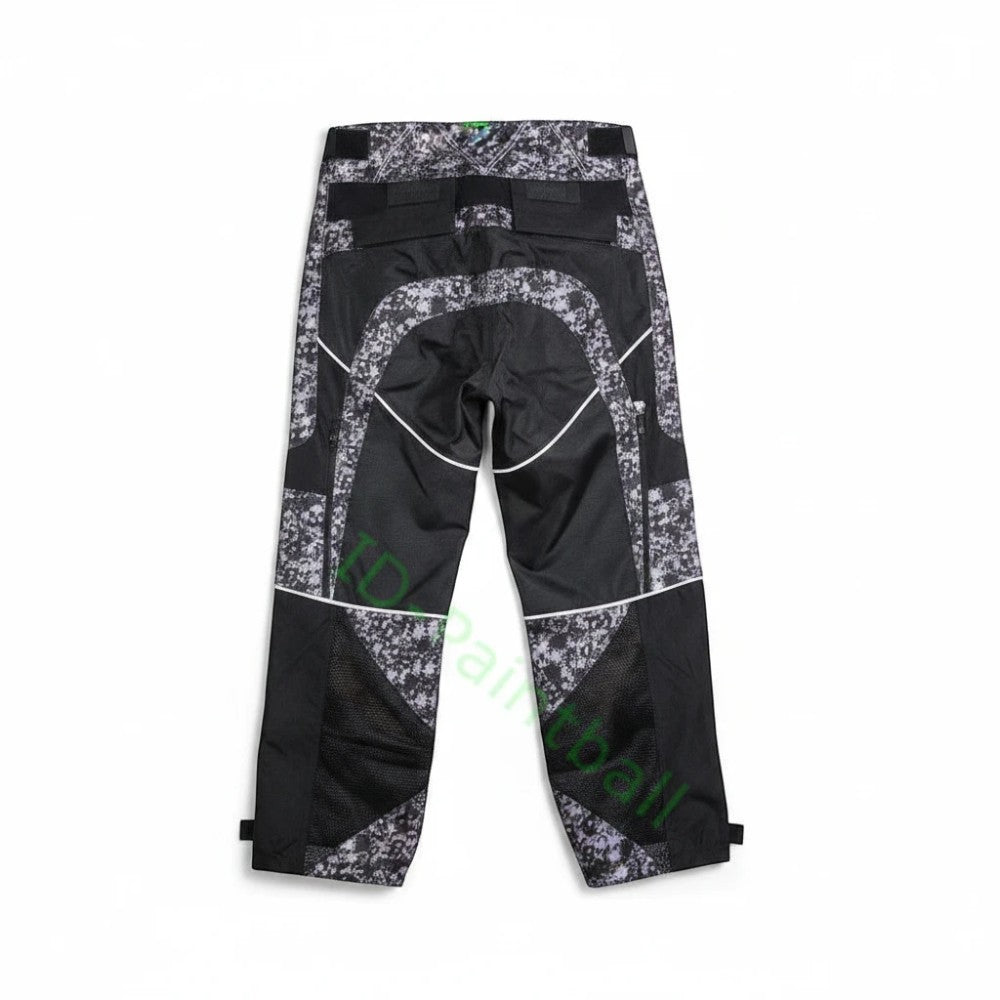 id-paintball Paintball-Hose mit Totenkopf-Muster in Grau und Schwarz, gepolstert für Woodland und Supair