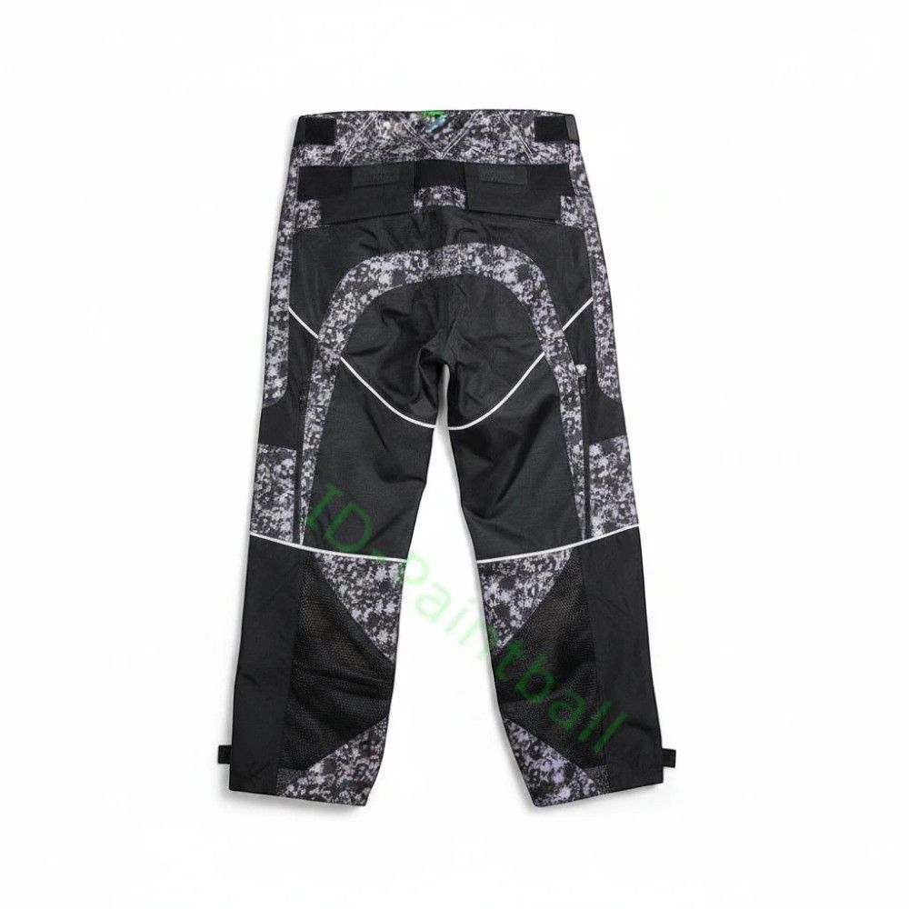 id-paintball Paintball-Hose mit Totenkopf-Muster in Grau und Schwarz, gepolstert für Woodland und Supair