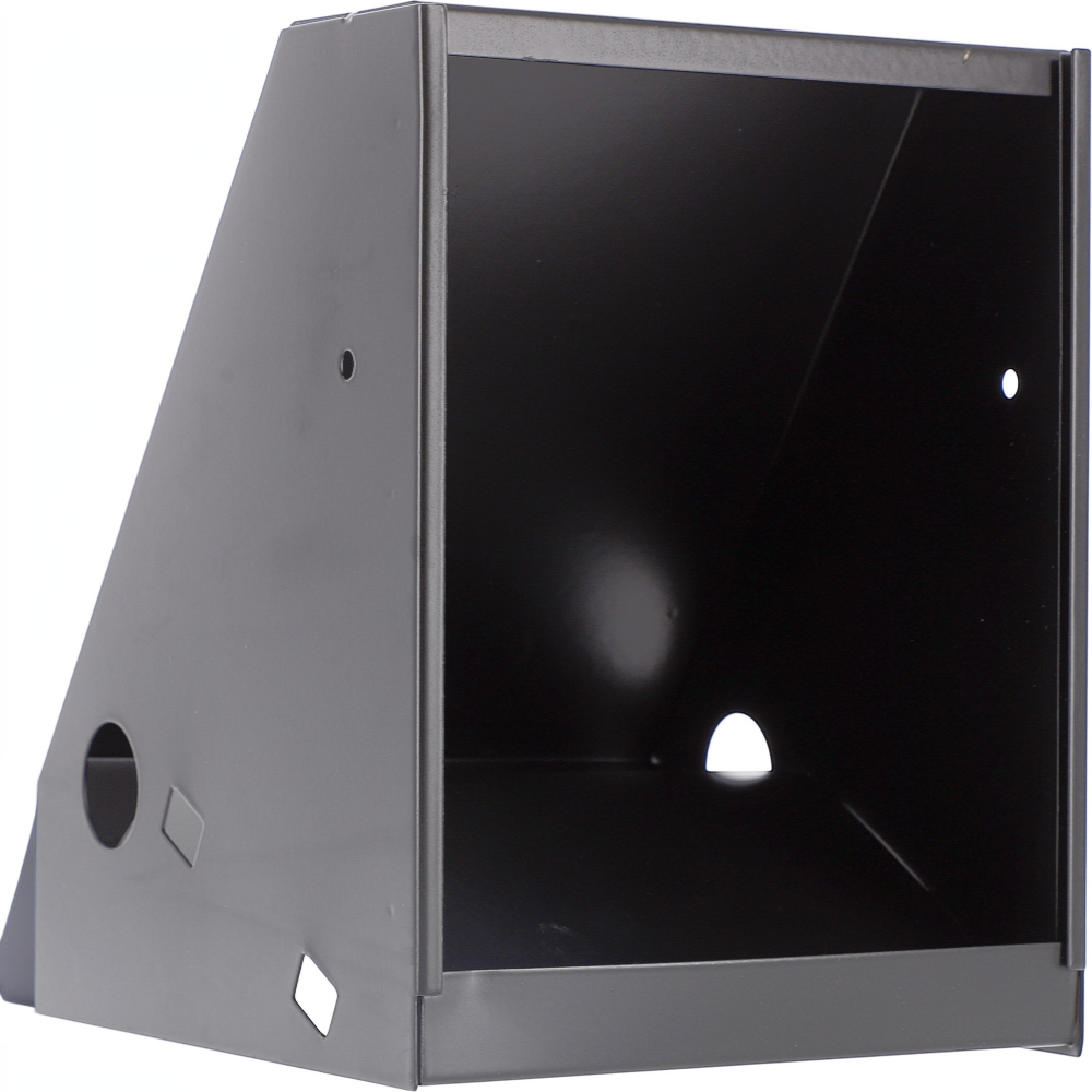 id-paintball Perfecta Kugelfangkasten 3 in 1 aus robustem schwarzem Metall für 17x17 cm Zielscheiben