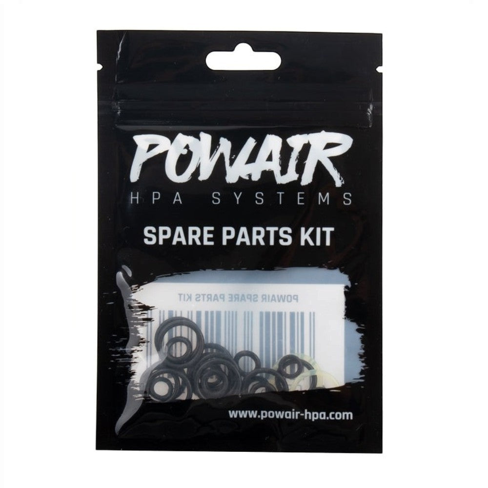 id-paintball PowAir Ersatzteilset für HPA Remote Systeme in schwarzer Verpackung mit Dichtungsringen