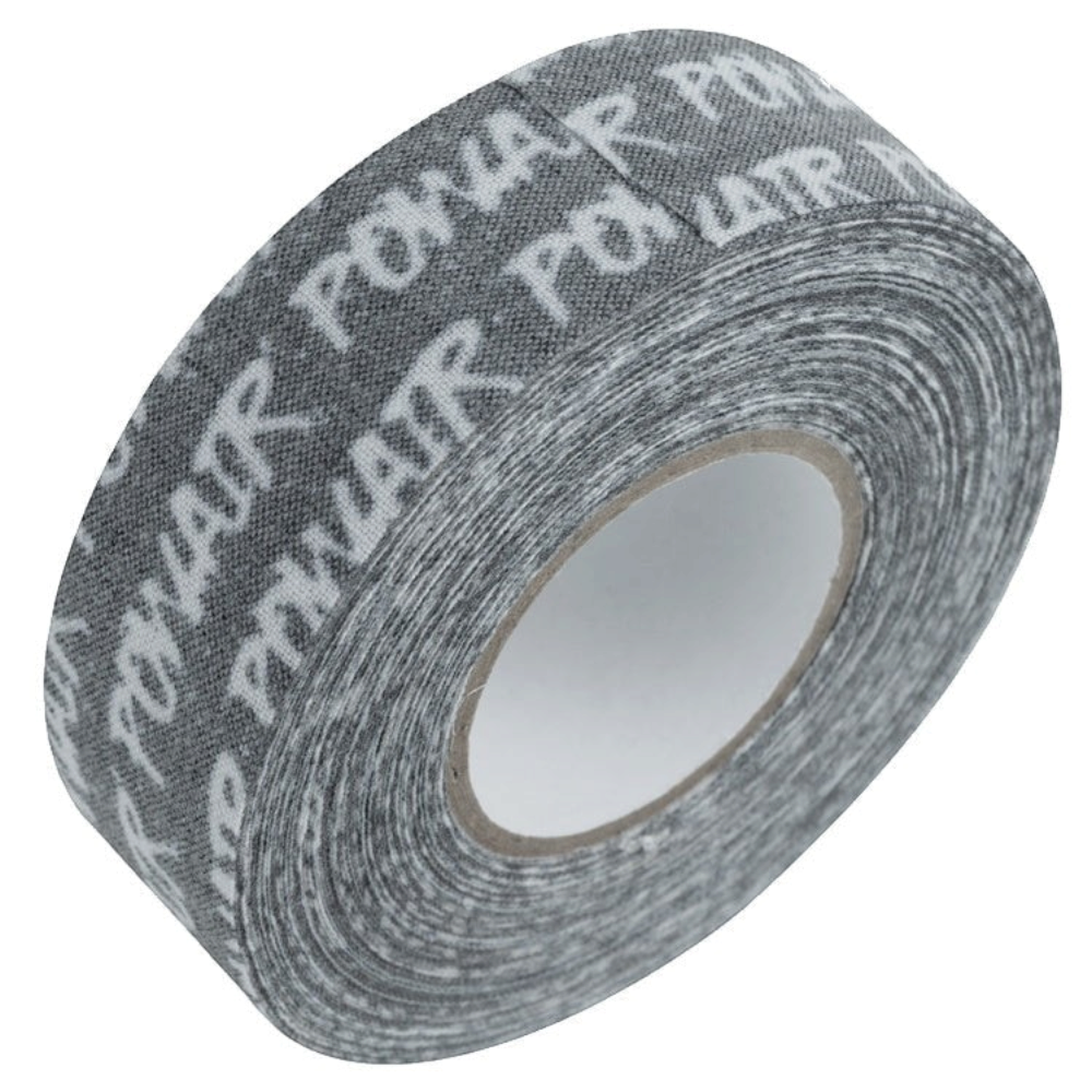 id-paintball PowAir ST Grip Tape in Grau mit weißem Logo für Paintball HP-Systeme