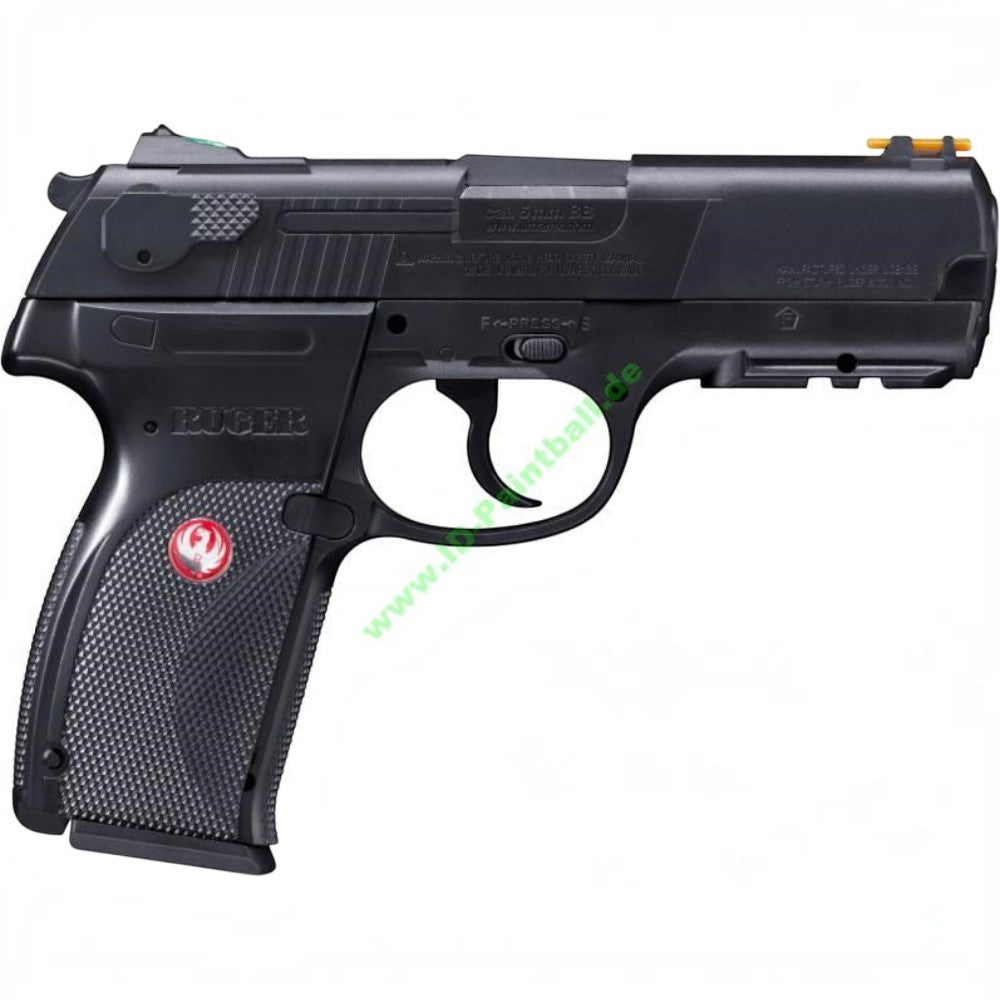 id-paintball Ruger P345 CO2 Airsoftpistole in Schwarz mit 6 mm Kaliber und 15-Schuss-Magazin