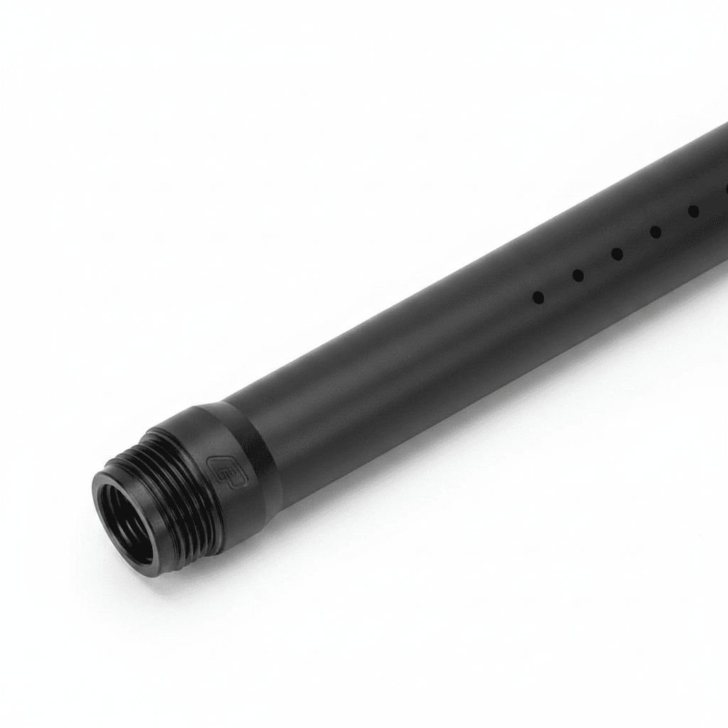 id-paintball Planet Eclipse S63 Extended Adapter aus schwarzem Aluminium zur Lauferweiterung auf 16 Zoll