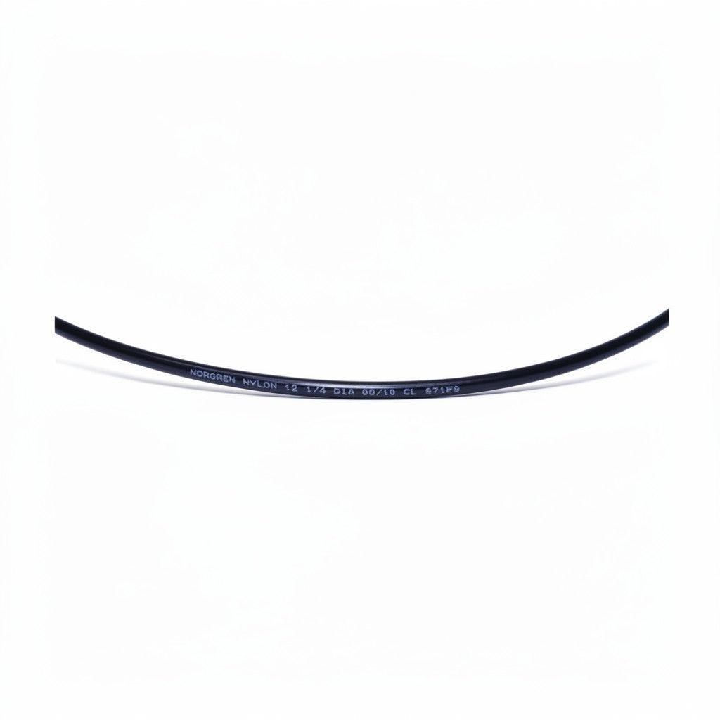 id-paintball 6,3mm Macroline Schlauch in Schwarz für Paintball-Markierer, langlebig und druckbeständig