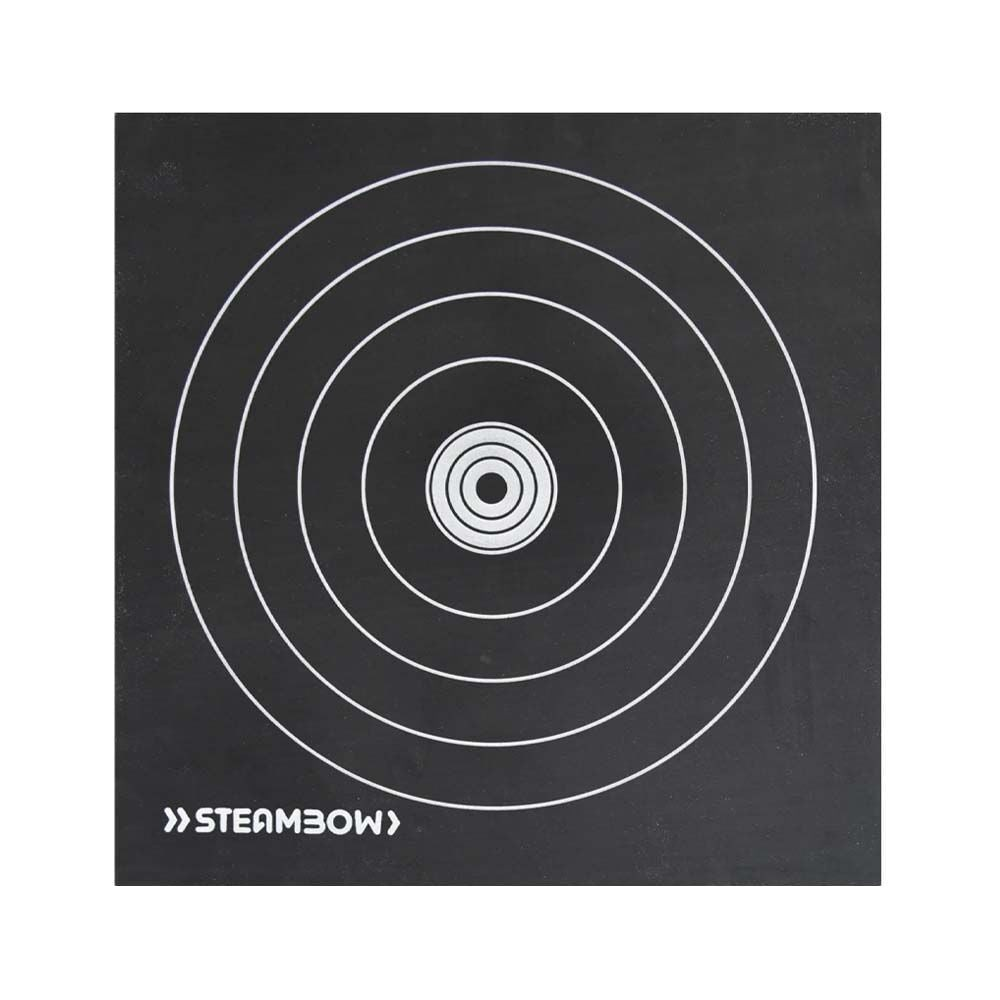 id-paintball Steambow Pfeilfangmatte 50x50 cm mit großem Zielkreis für Armbrusttraining