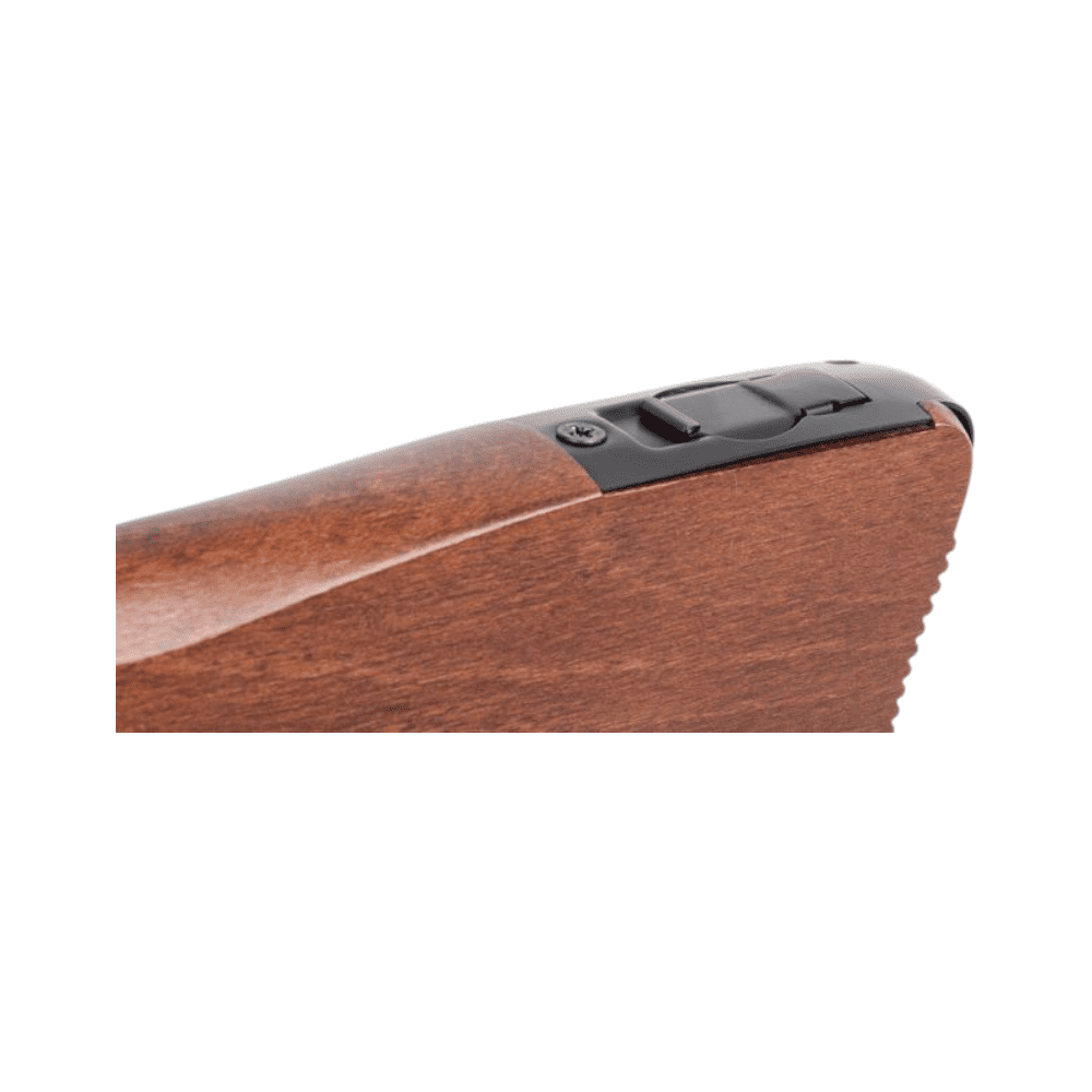 id-paintball GSG StG44 Schaft aus Echtholz mit integriertem Werkzeugfach der Gas Signalwaffe