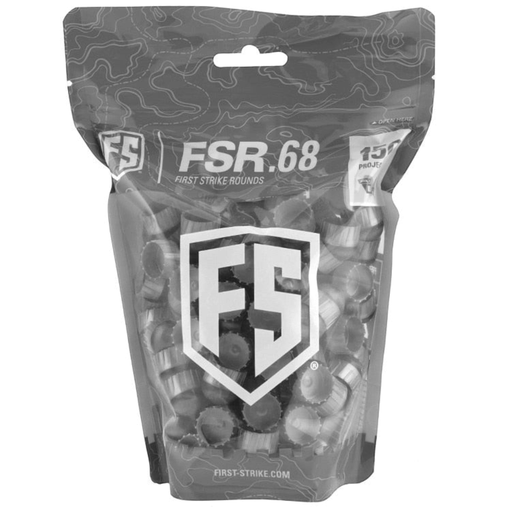 id-paintball Tiberius First Strike Paintballs in einer 150er Packung mit aerodynamischem Design für hohe Präzision