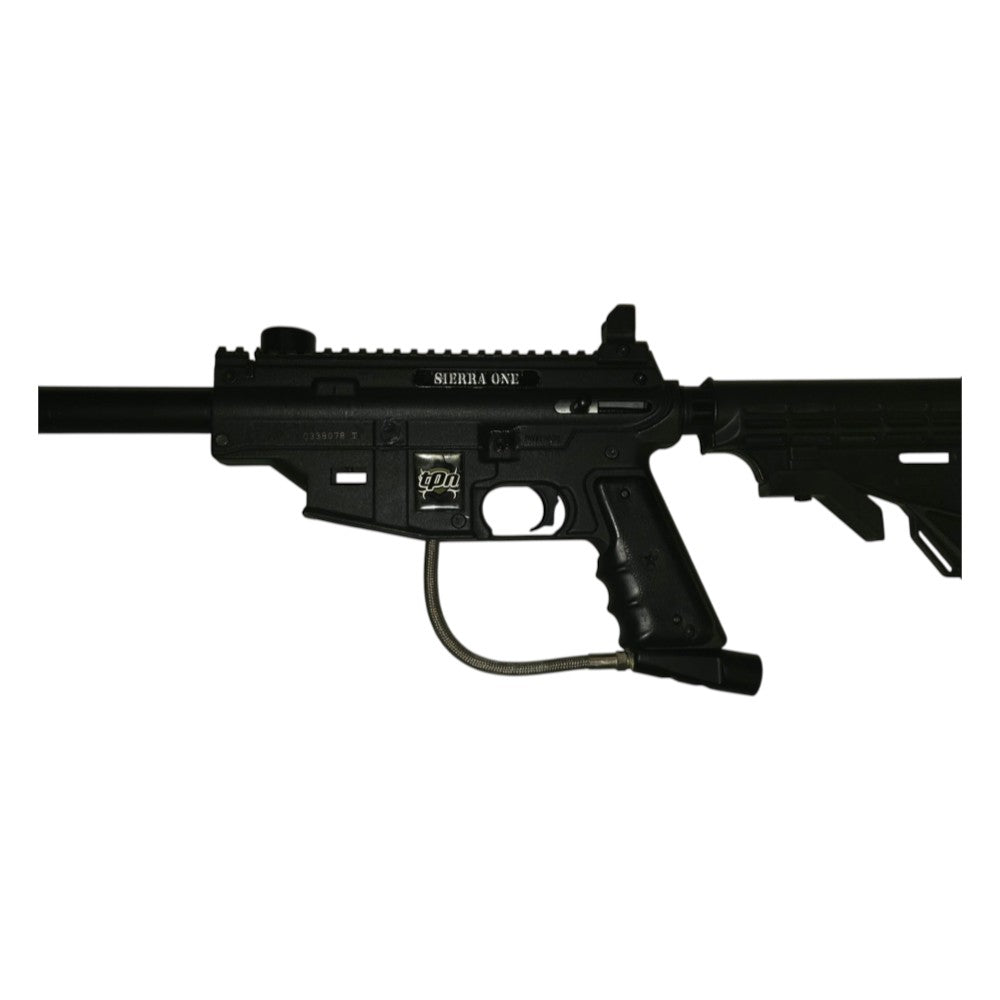 id-paintball Tippmann Sierra One Paintball-Markierer in Schwarz mit Blowback-System, gebraucht und gut erhalten