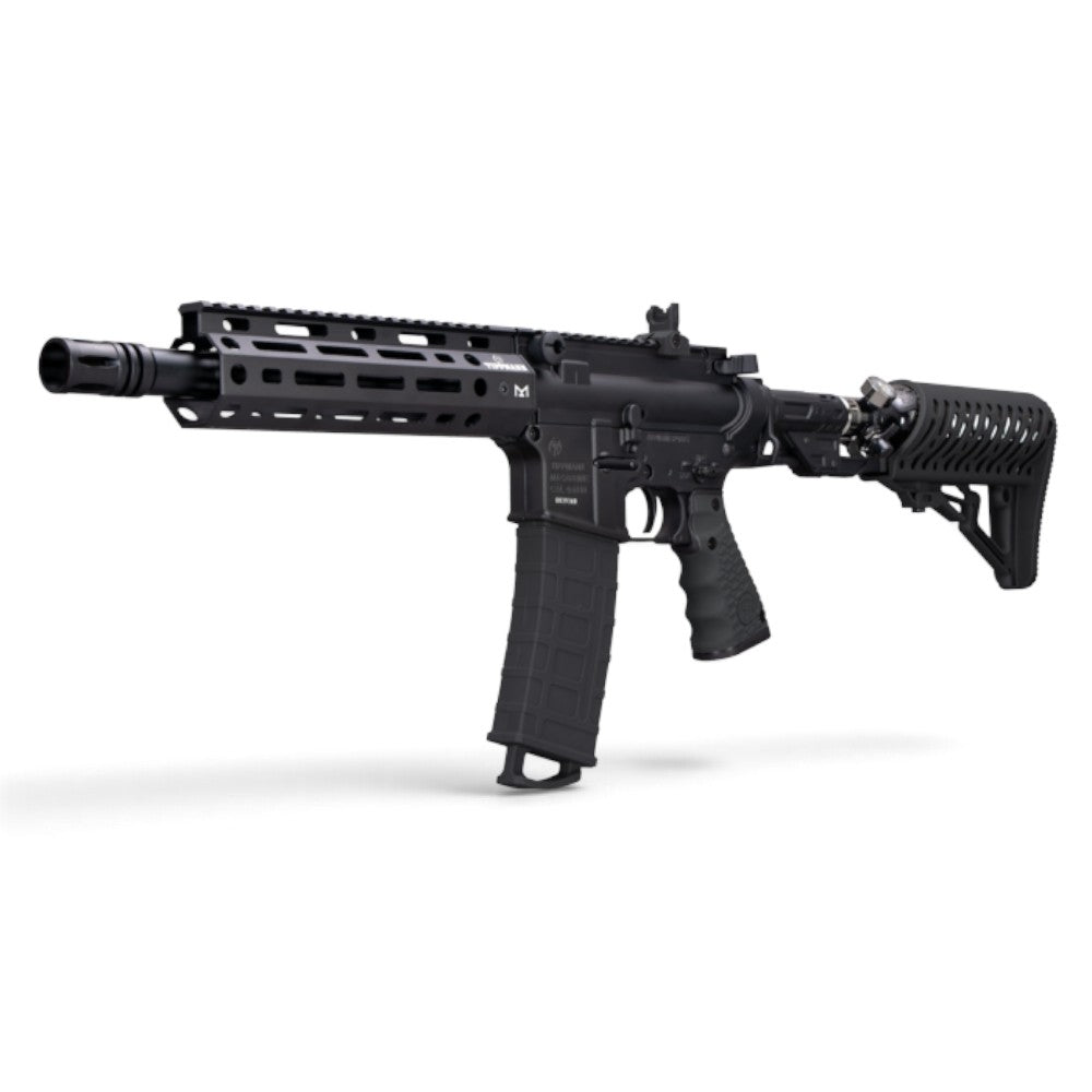 id-paintball Tippmann TMC ELITE Paintball-Markierer in Schwarz mit M-LOK Handguard und Air Thru Stock