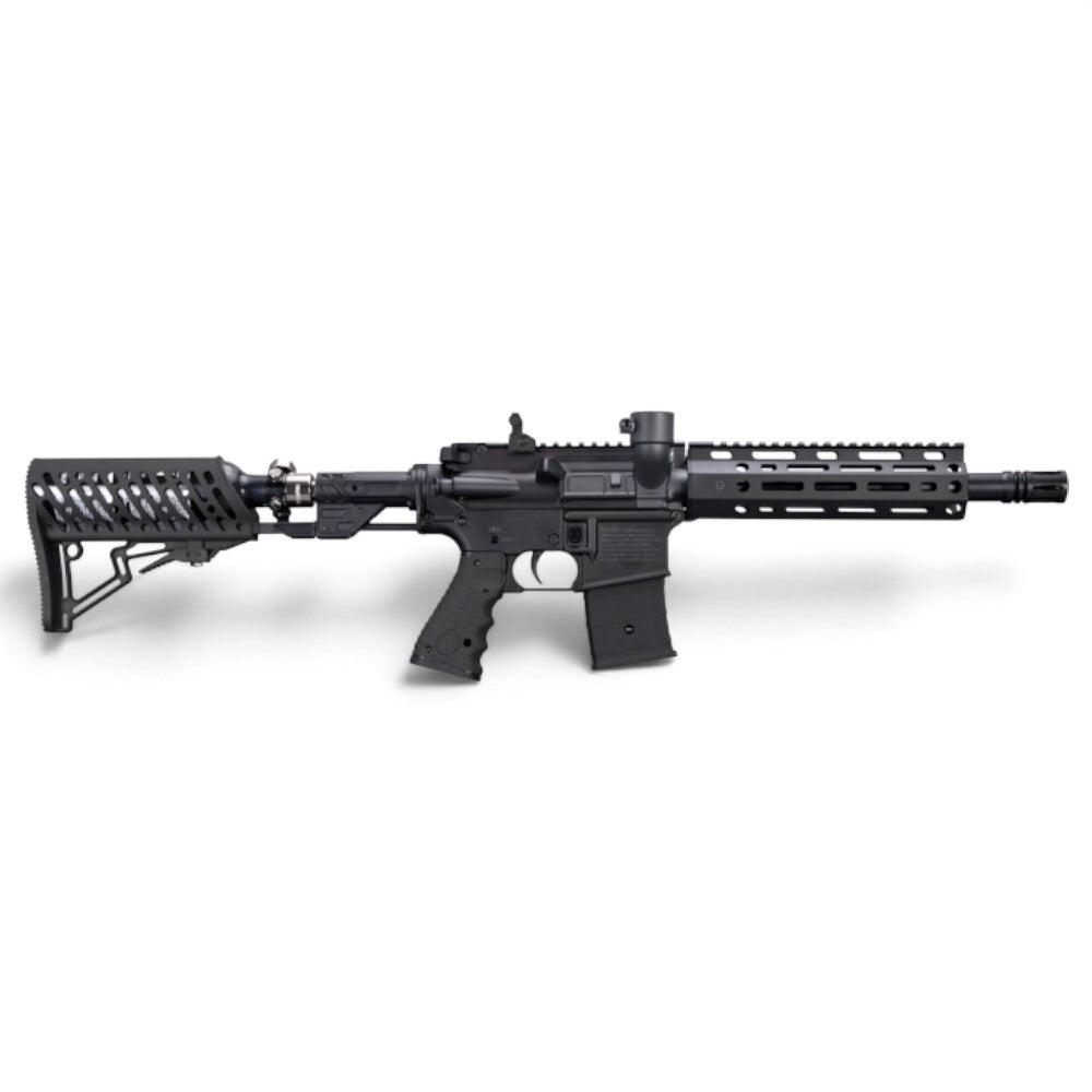 id-paintball Tippmann TMC ELITE Paintball-Markierer in Schwarz mit M-LOK Handguard und Air Thru Stock