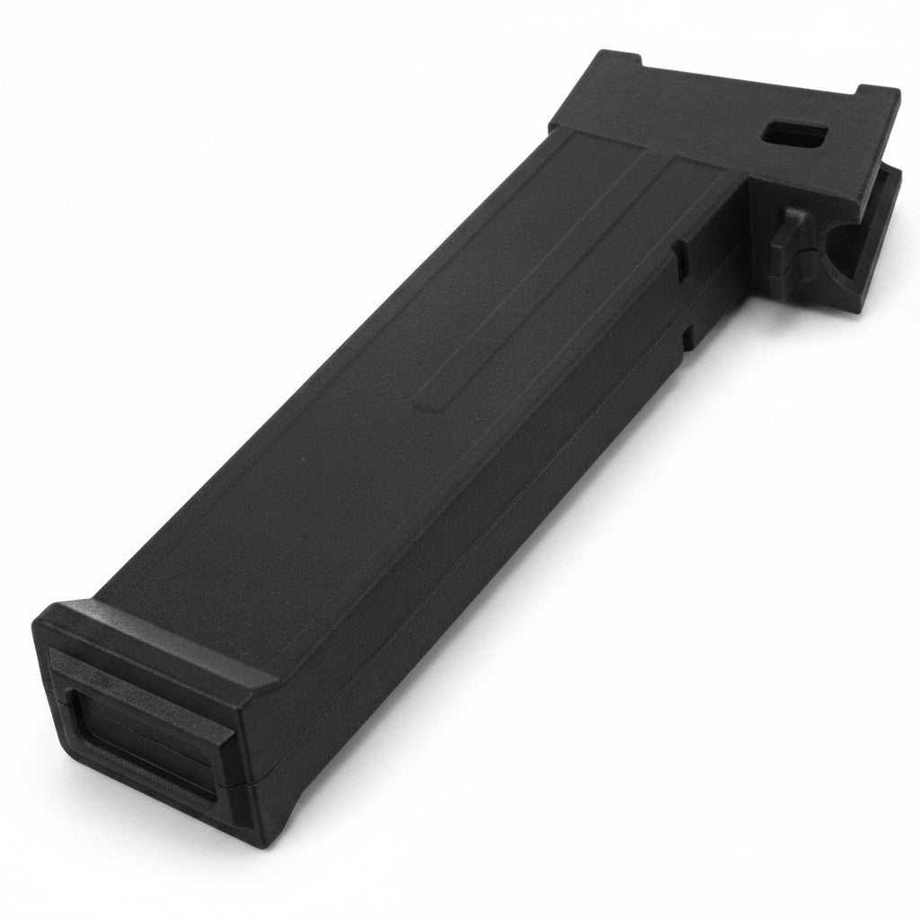 id-paintball Tippmann X7 UMP Style Magazin aus schwarzem, schlagfestem Composite-Material für SMG-Optik