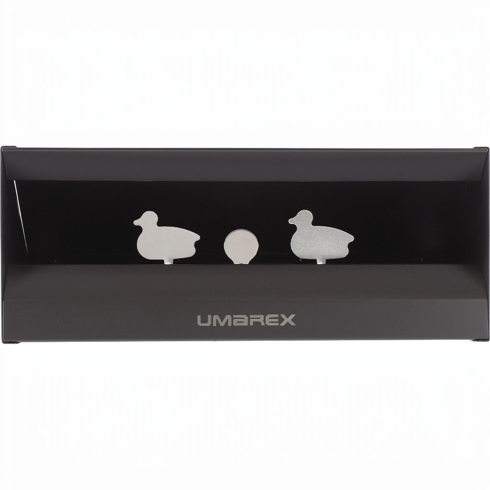 id-paintball Umarex Kugelfang aus Stahl mit Entenzielen und mittlerer Scheibe zum automatischen Aufrichten
