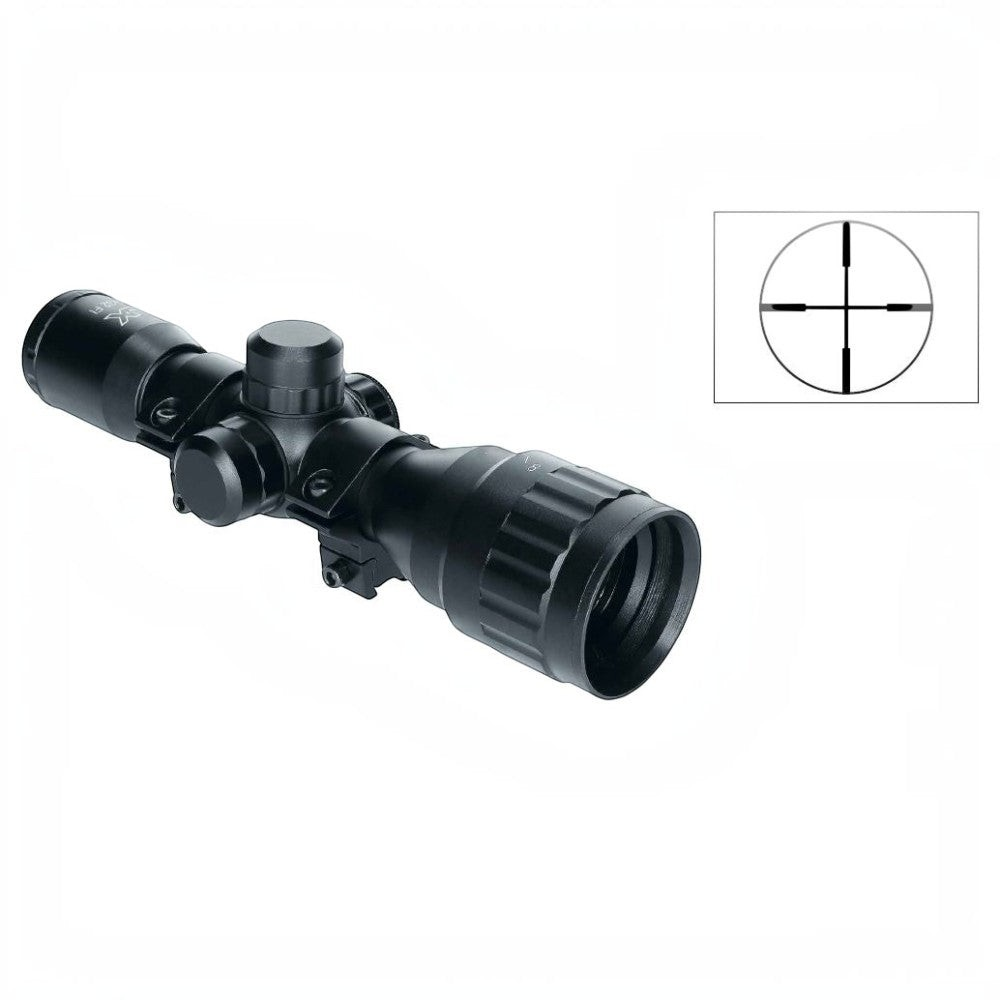 id-paintball Umarex UX RS 4x32 FI Zielfernrohr mit beleuchtetem Duplex-Absehen und 11-mm-Montage