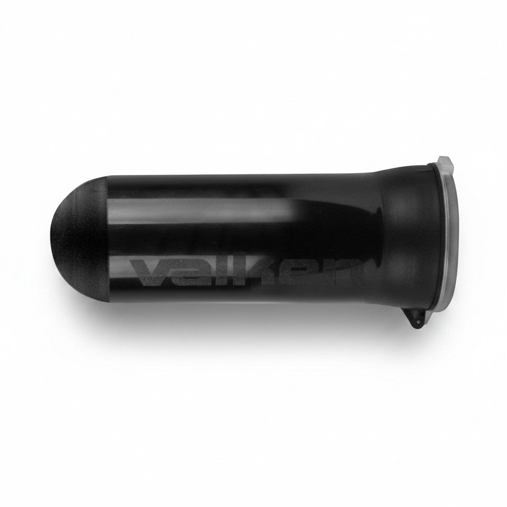 Schwarzer Valken Pot 100 cal.50 Nachfüllbehälter für Paintball von id-paintball mit ergonomischem Design