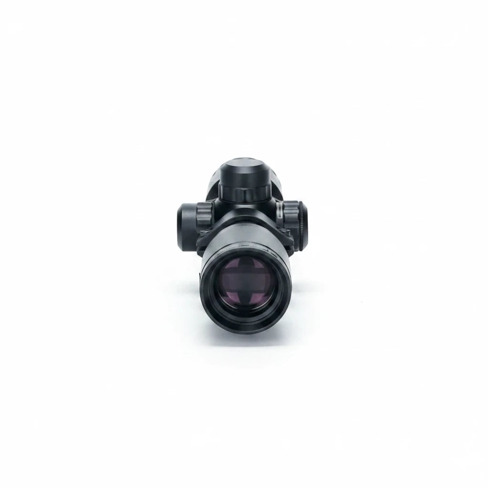 id-paintball UX RS 4x32 FI Zielfernrohr in Schwarz mit beleuchtetem Duplex-Absehen und 4-facher Vergrößerung