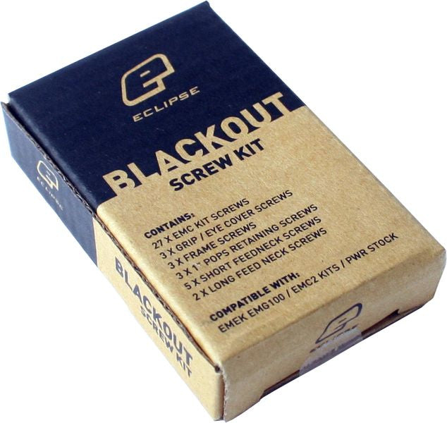 Planet Eclipse Blackout Schrauben Set