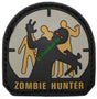 Klettabzeichen, 3D, Patch "Zombie Hunter"