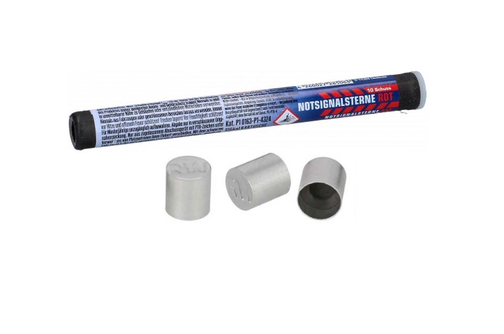 Zink Feuerwerk 506 Notsignalsterne Rot 15mm