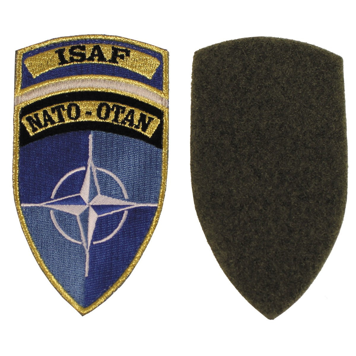 Klettabzeichen "ISAF", NATO-OTAN Patch